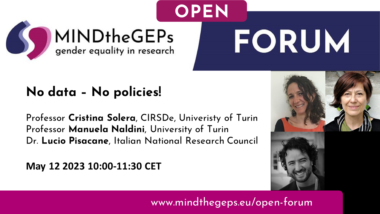 MINDtheGEPs Open Forum