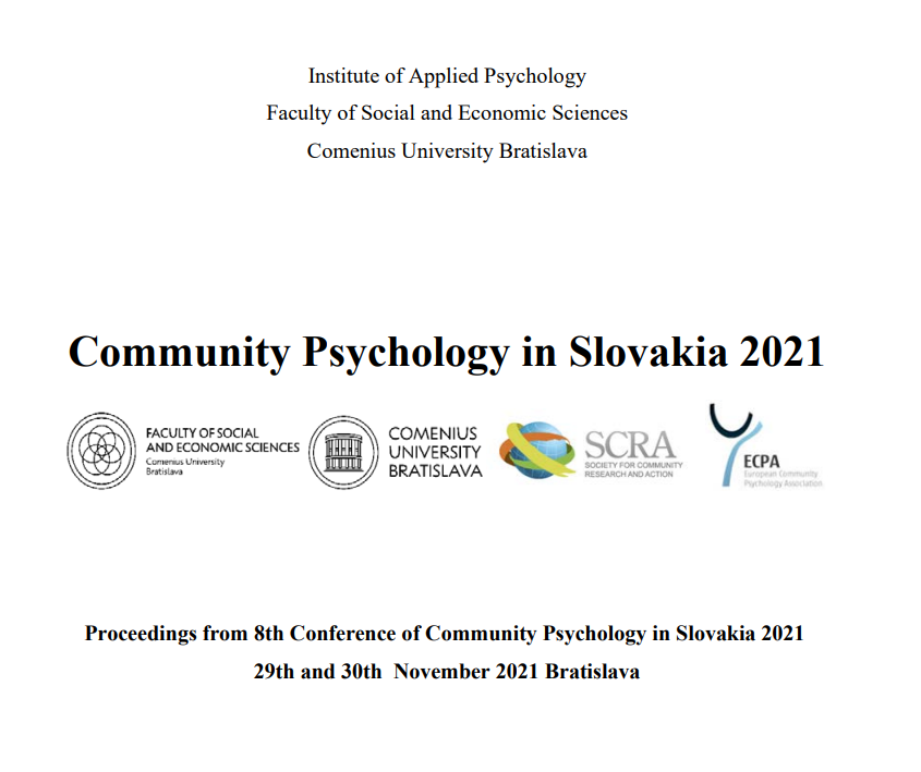 Gender equality in research institutions: A case study from the Slovak Academy of Sciences
